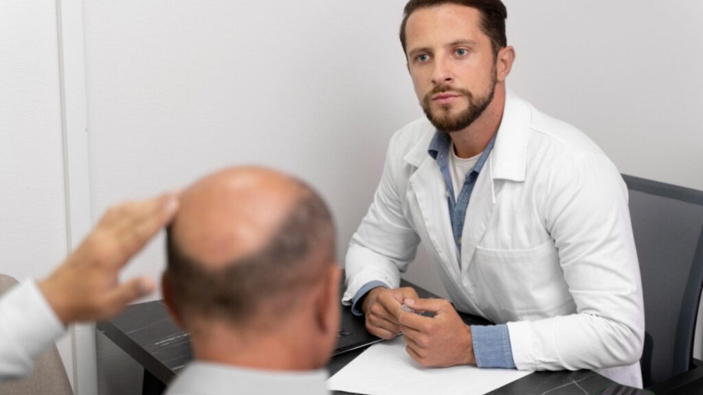 Hair Transplant Clinic Consultation