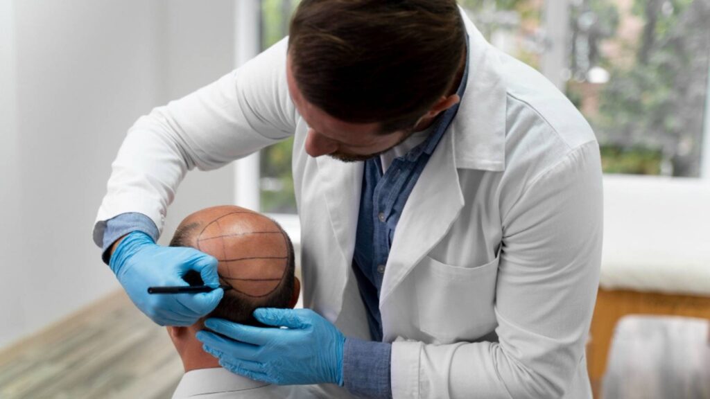 Hair Transplant Clinic Preparation